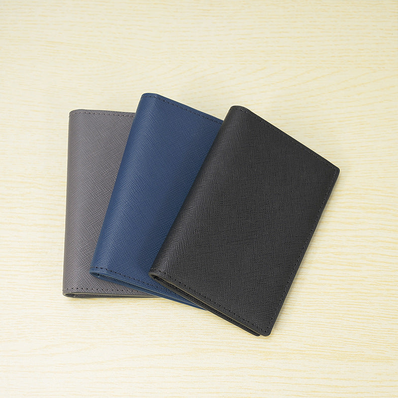 Sleek Leather Business Card Holder Bowlift