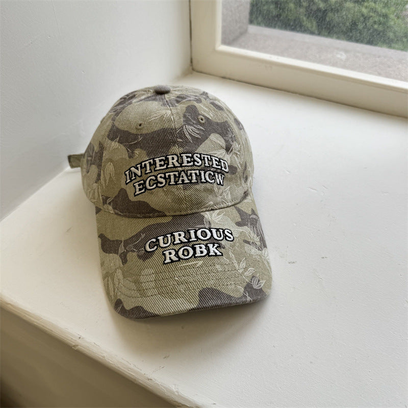 Men's Casual Graphic Adjustable Baseball Cap Bowlift