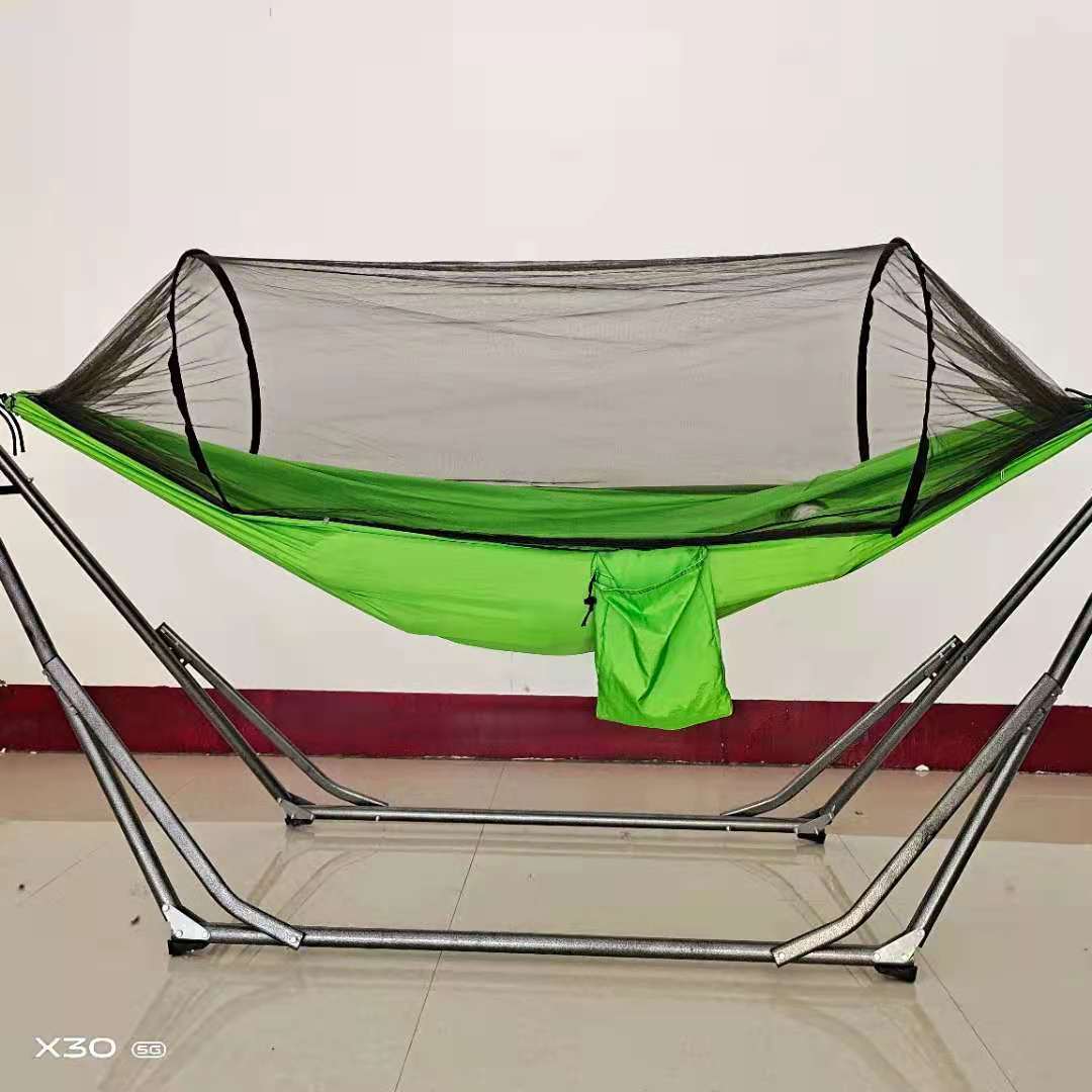 Hammock with Stable Stand Construction Bowlift