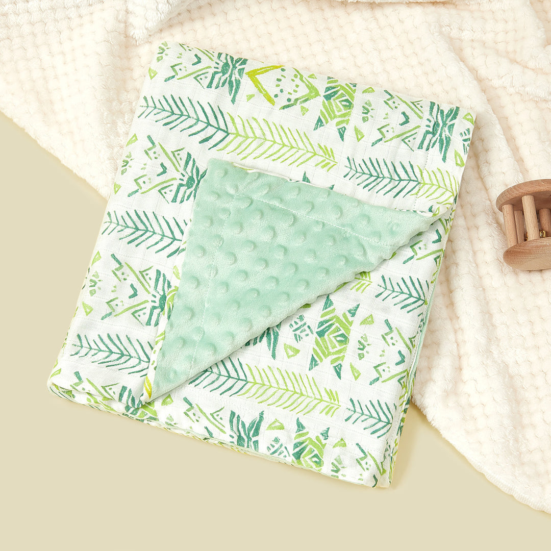 Soft Cotton Muslin Baby Blanket Bowlift