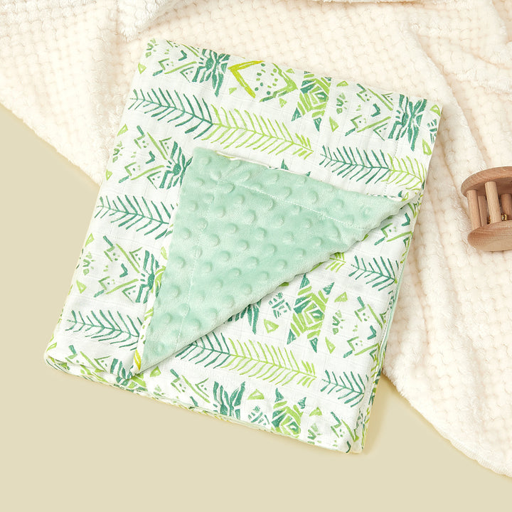 Soft Cotton Muslin Baby Blanket Bowlift