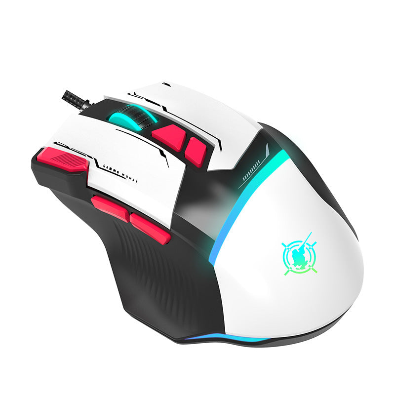Gaming mouse with RGB lighting and precise DPI control Bowlift