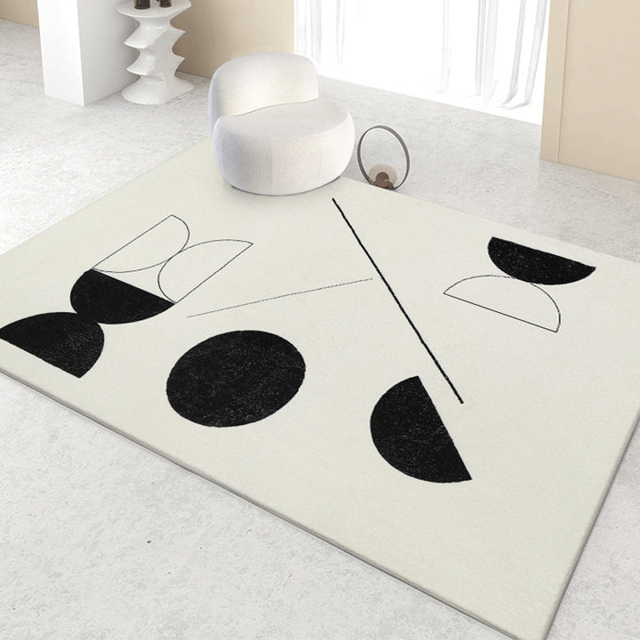 Minimalist Abstract Area Rug