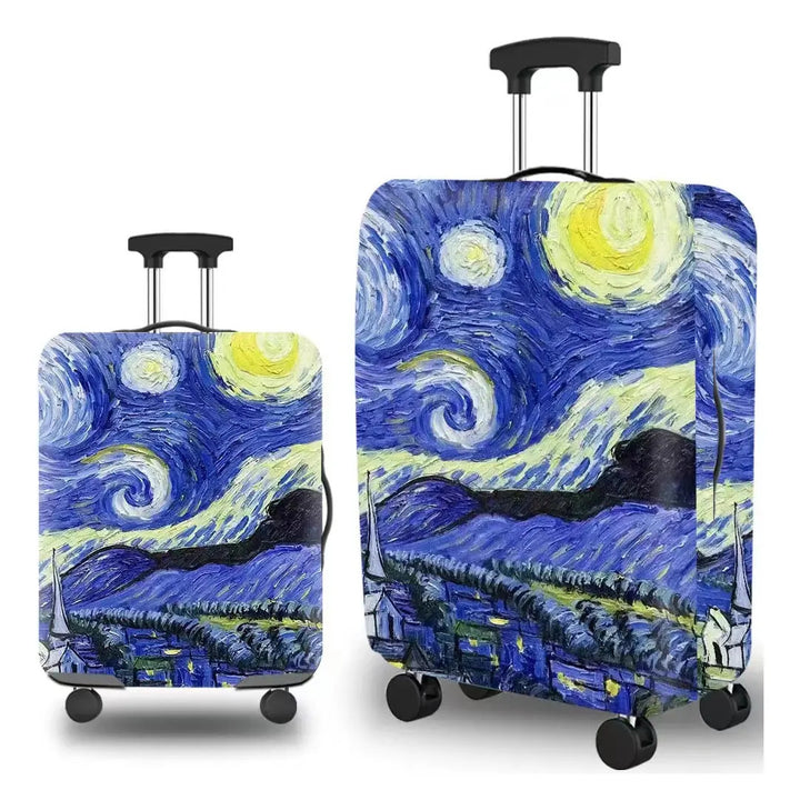 Artistic Travel Hard Shell Suitcase Bowlift