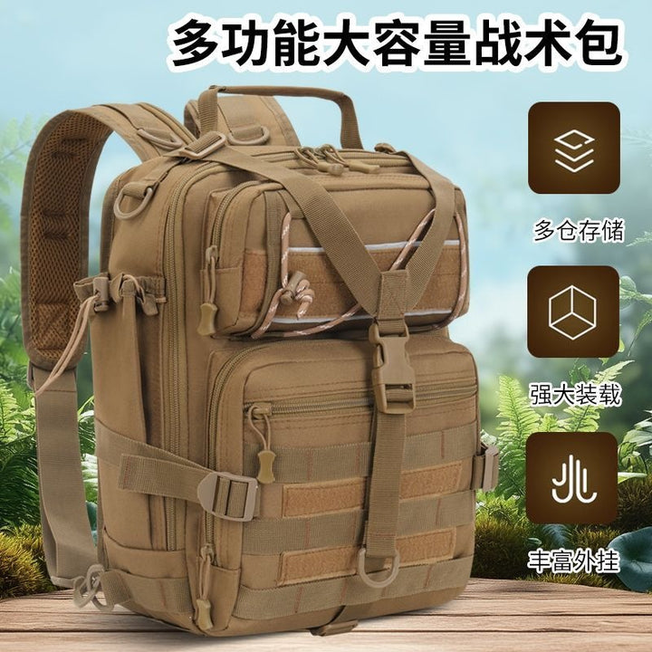 Tactical Backpack With Versatile Compartment Organization Bowlift