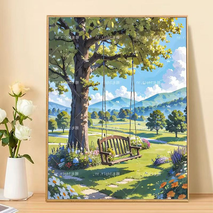 Scenic Landscape Art Print Bowlift