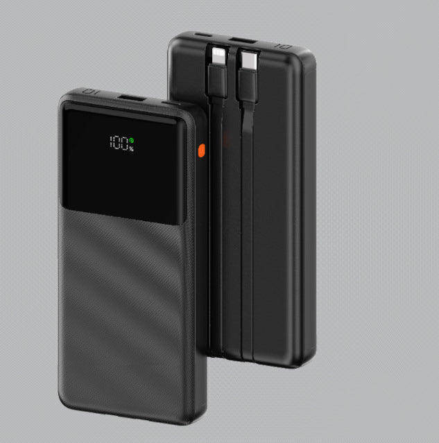 Portable power bank with intelligent LED charging display and fast high-speed charging Bowlift