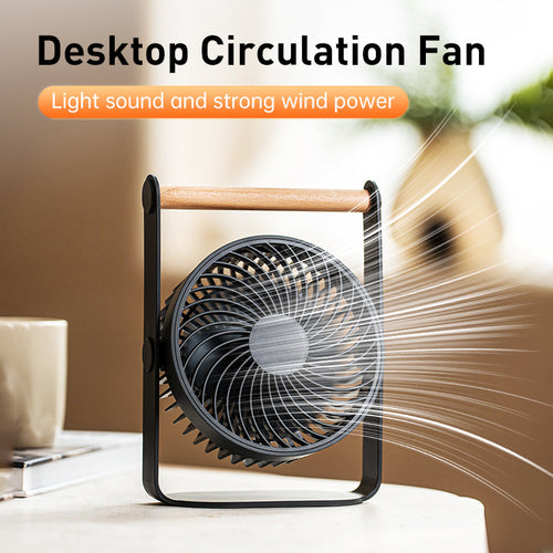 Unisex Portable Battery-Operated Desktop Fan Bowlift