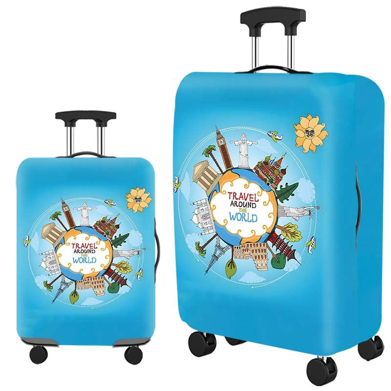 Artistic Travel Hard Shell Suitcase Bowlift