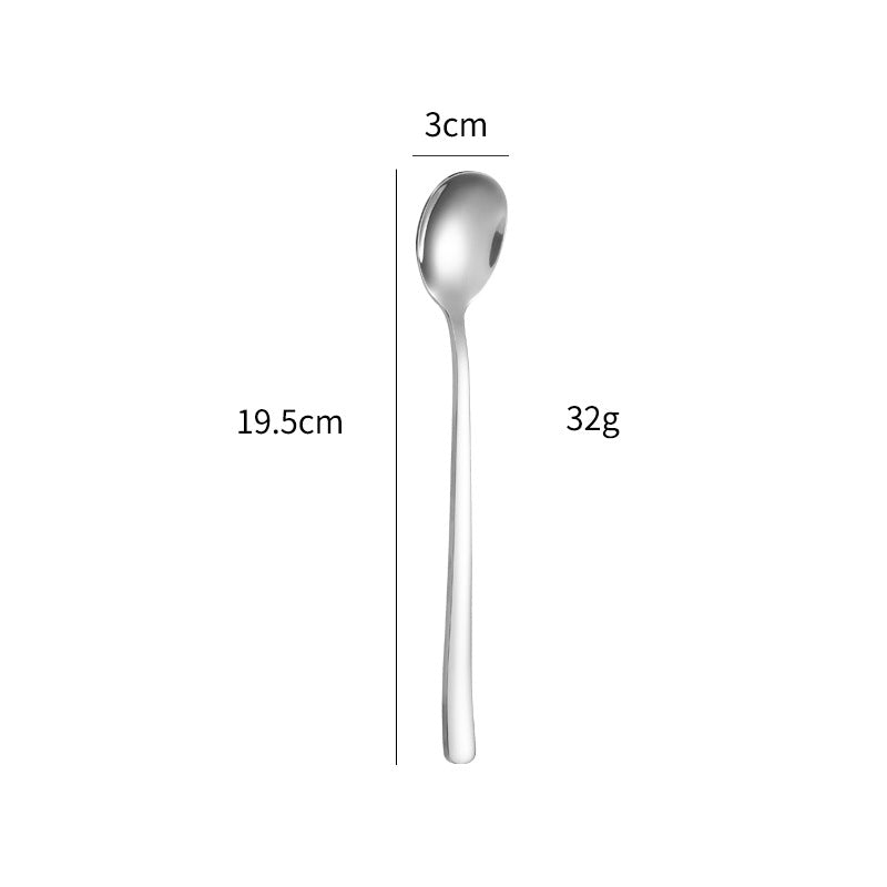 More elegant and ergonomic dessert spoon made of high-quality stainless steel Bowlift