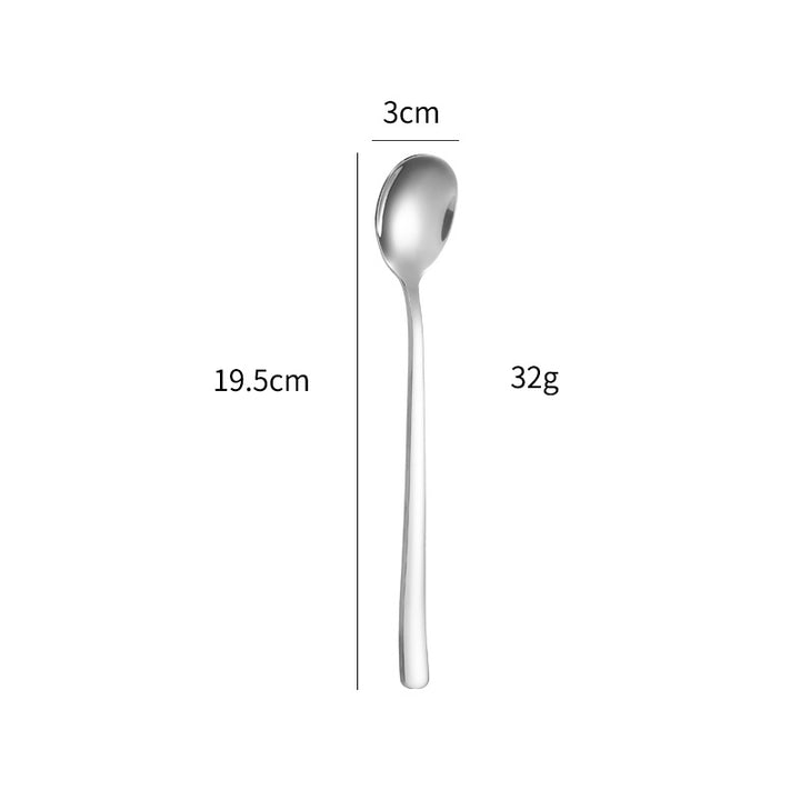 More elegant and ergonomic dessert spoon made of high-quality stainless steel Bowlift