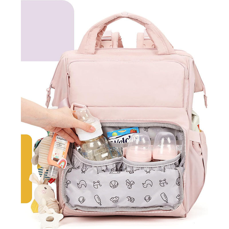 Multifunctional backpack with integrated organizer and ergonomic carrying system Bowlift