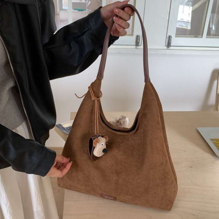 Soft Suede Hobo Bag Bowlift