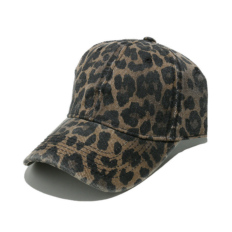 Women's Trendy Animal Print Baseball Cap Bowlift