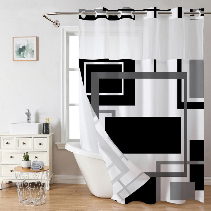 Home Decor Shower Curtain Bowlift