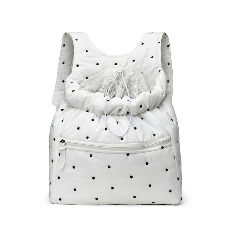 Drawstring Closure Casual Backpack Bowlift
