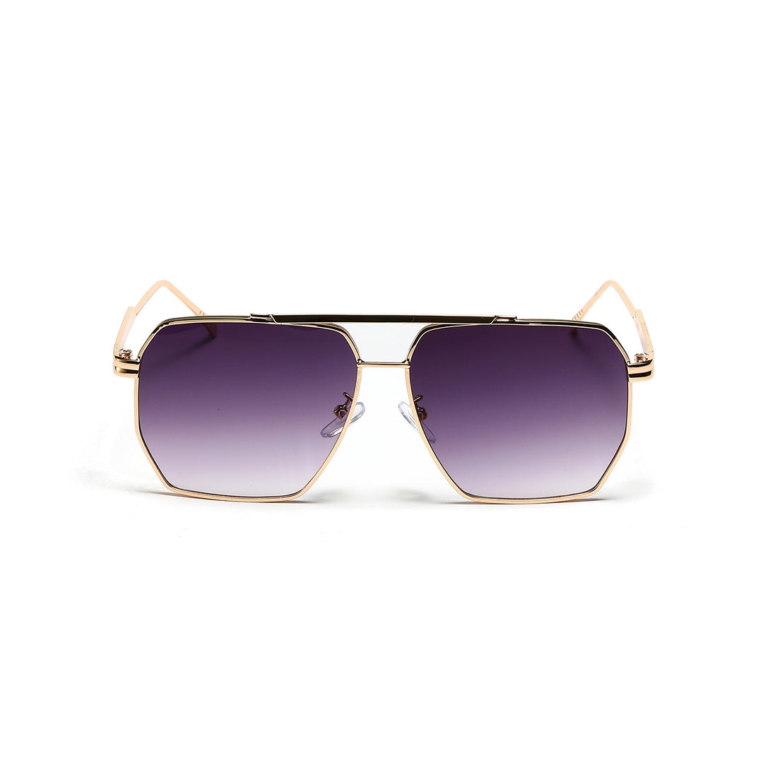 Ladies elegant hexagonal sunglasses Bowlift