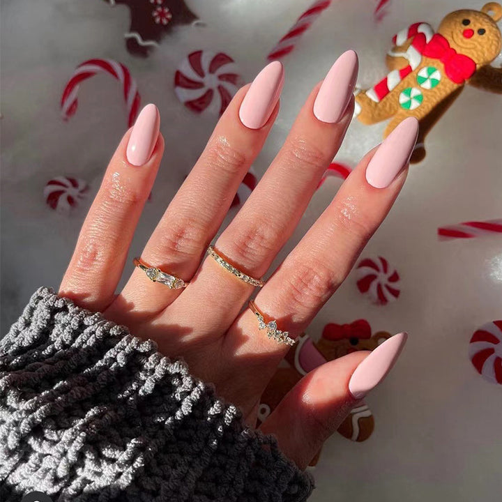 Artful nail designs with a matte finish and elegant stiletto shape Bowlift