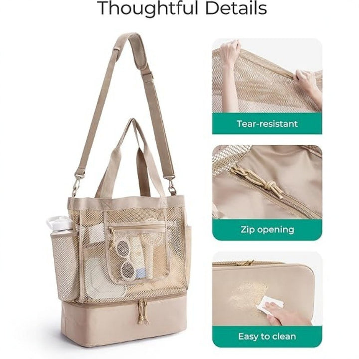 Spacious and Functional Cooler Bag with Removable Compartments Bowlift