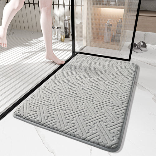 Textured Non-Slip Shower Mat