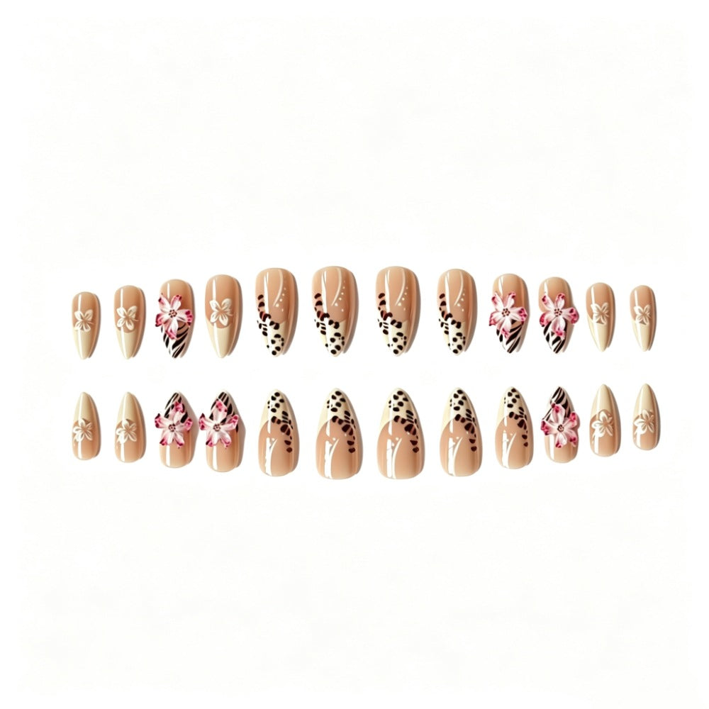 Creative Art Nails with Floral and Animal Motifs Bowlift