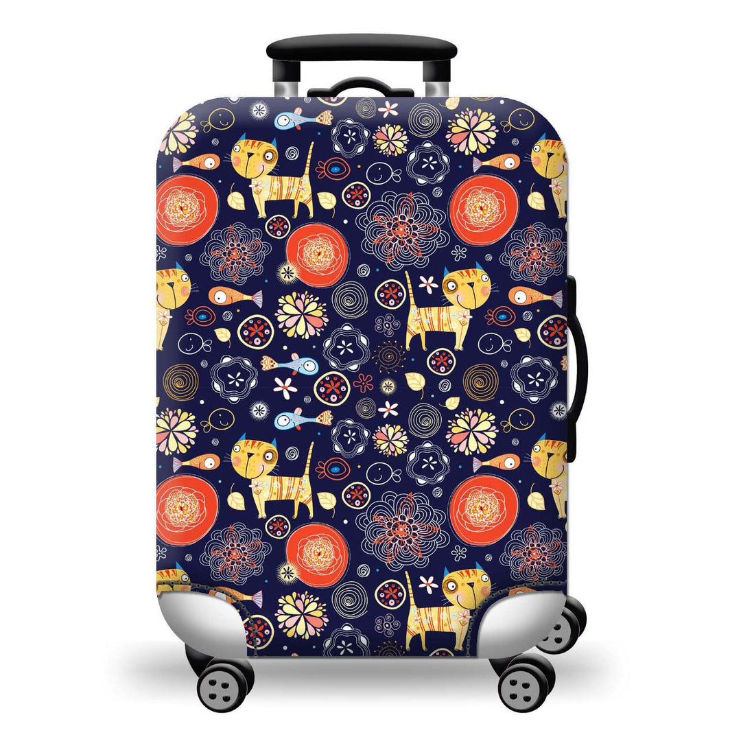 Geometric Travel Hard Shell Suitcase Bowlift