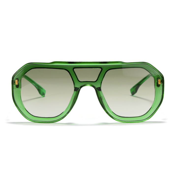Women oversized geometric sunglasses with elegant frame Bowlift