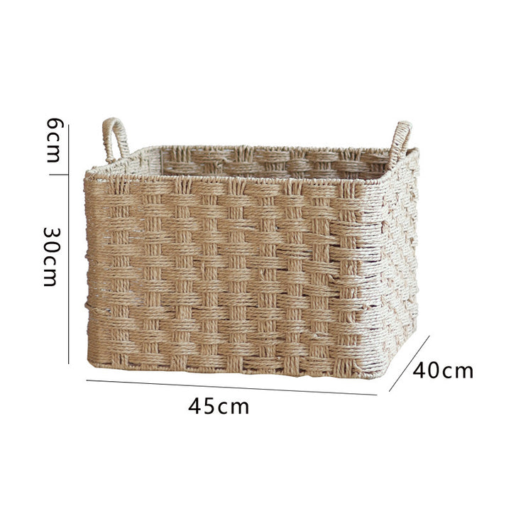 Handwoven storage basket Bowlift