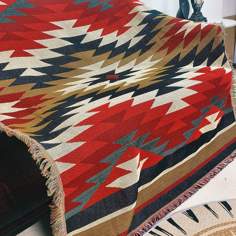 Tribal Patterned Throw Blanket