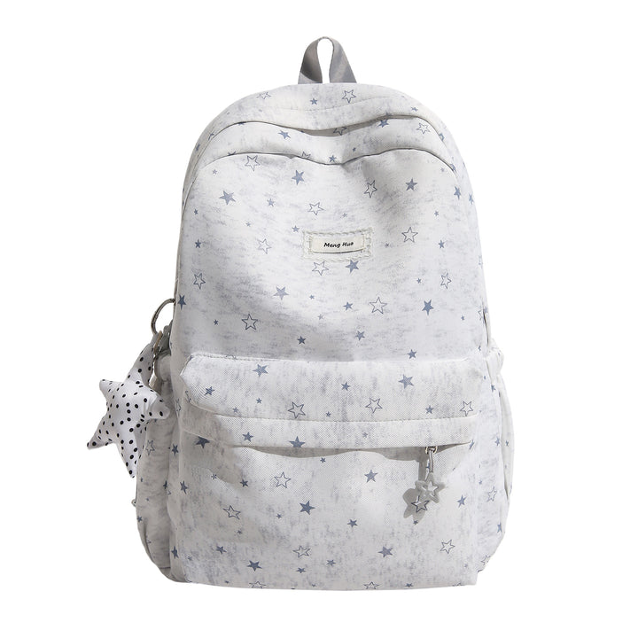 Star-Patterned Casual Tote Bag Bowlift