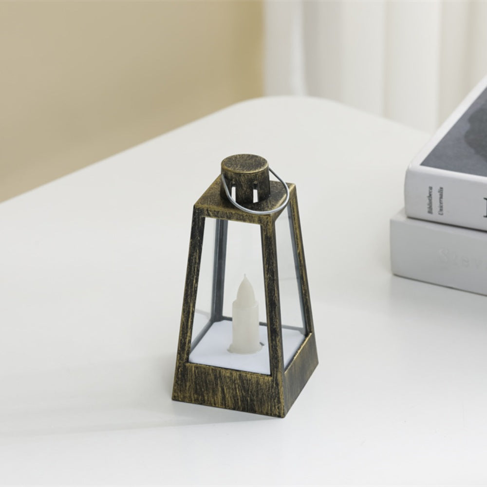 Decorative Battery-Operated Tabletop Candle Lantern Bowlift