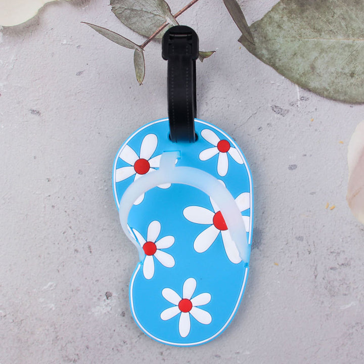 Fun Floral Luggage Tag Bowlift