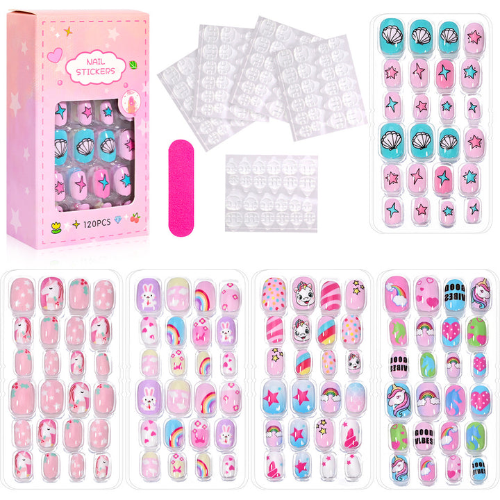 Creative Cartoon Nail Art Sticker Set Bowlift
