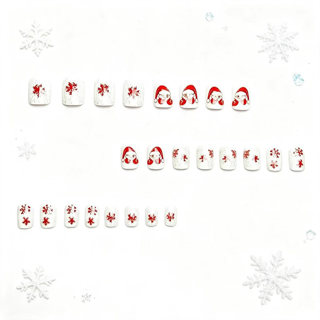 Festive Holiday Themed Nail Art Bowlift