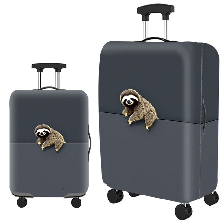 Artistic Cat-Themed Hard Shell Suitcase Bowlift