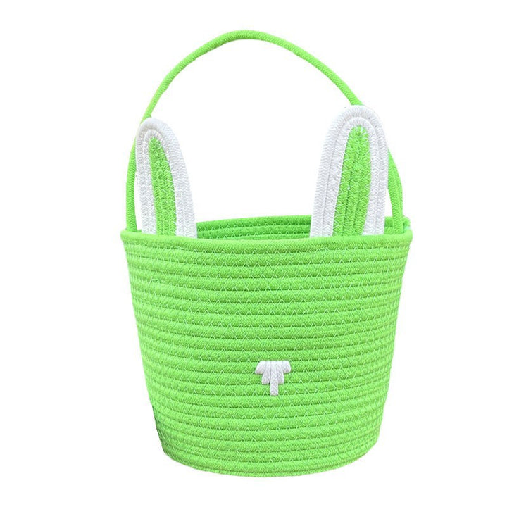 Women cute storage basket with bunny ears Bowlift