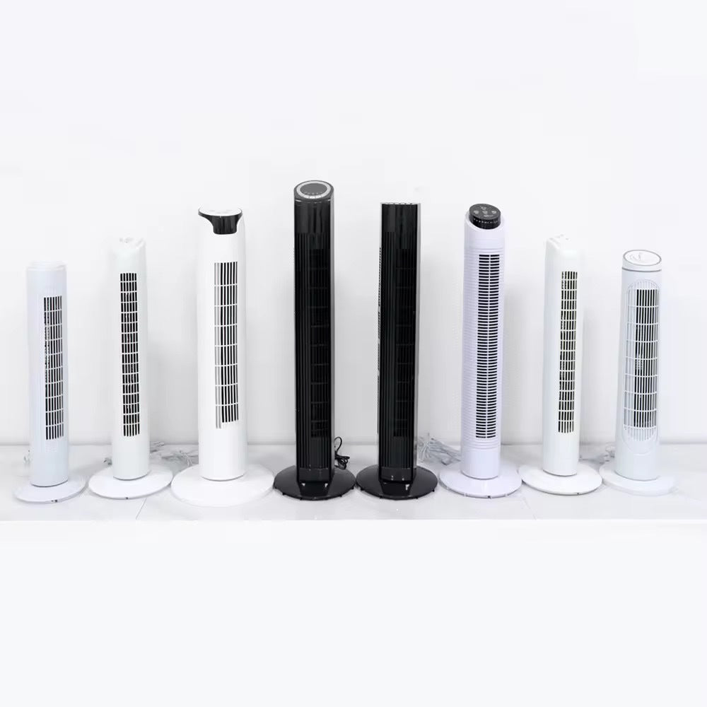 Cooling vertical oscillating tower fan with digital LED display and remote control Bowlift
