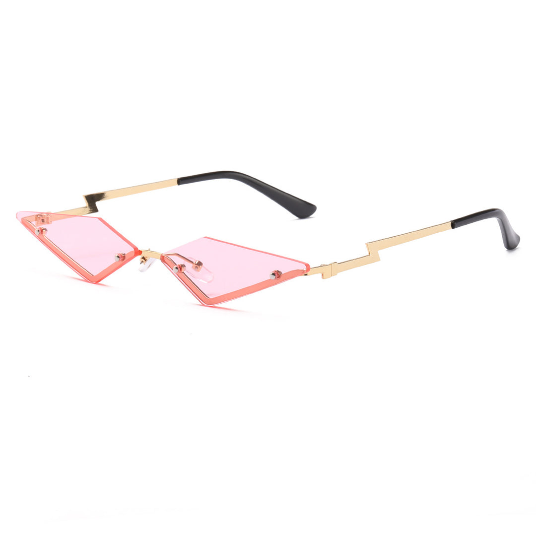 Women’s designer sunglasses with futuristic frame Bowlift