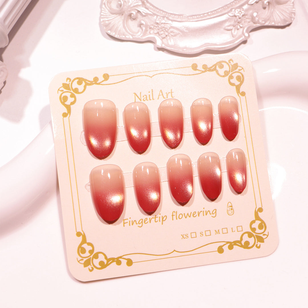 Ombre Gradient Press-On Nail Tips Bowlift