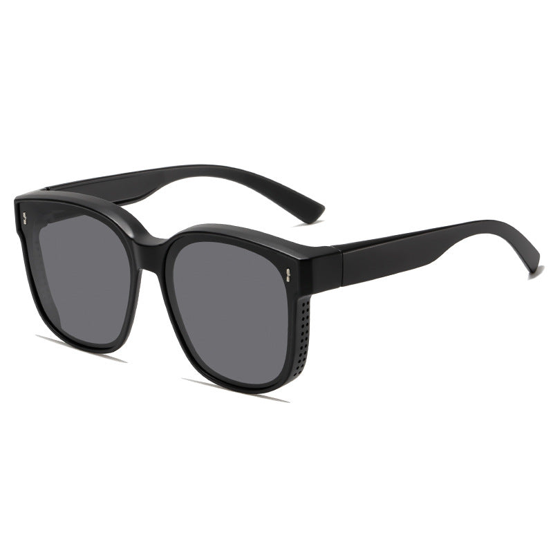 Women's fashionable square sunglasses with UV protection and comfortable temples Bowlift