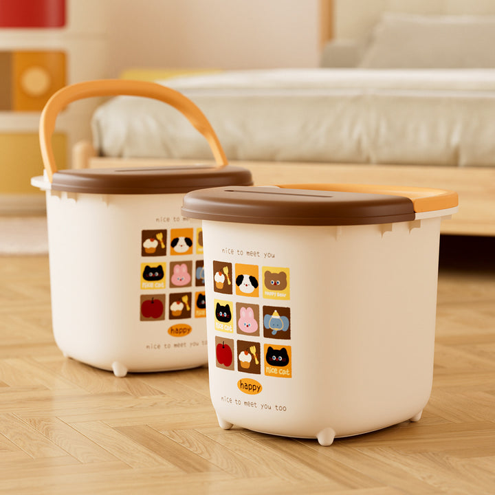 Ladies cute and practical storage container with animal motifs Bowlift