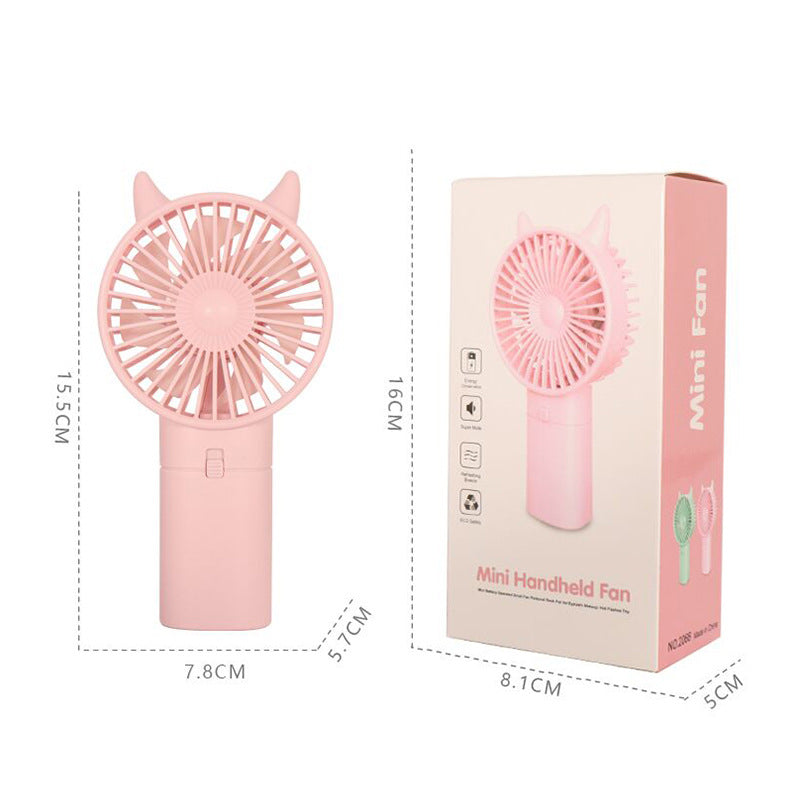 Ladies portable hand fan in animal design Bowlift