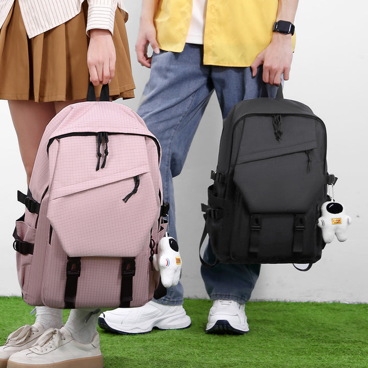 Versatile Tech-Enhanced Travel Backpack Bowlift