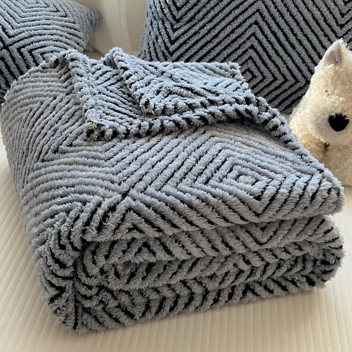 Cozy Decorative Throw Blanket Bowlift