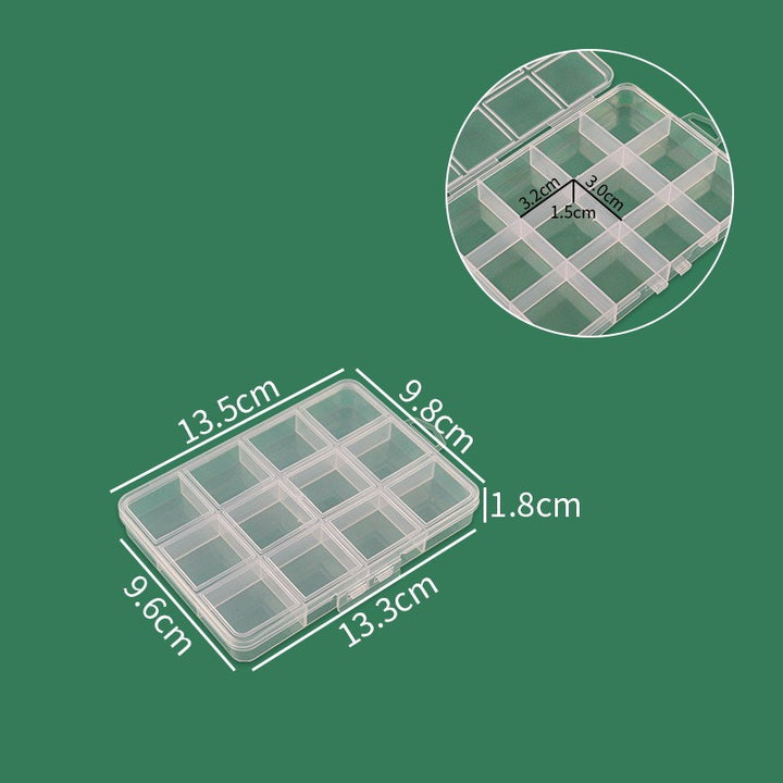 Multi-Compartment Craft Supply Box Bowlift