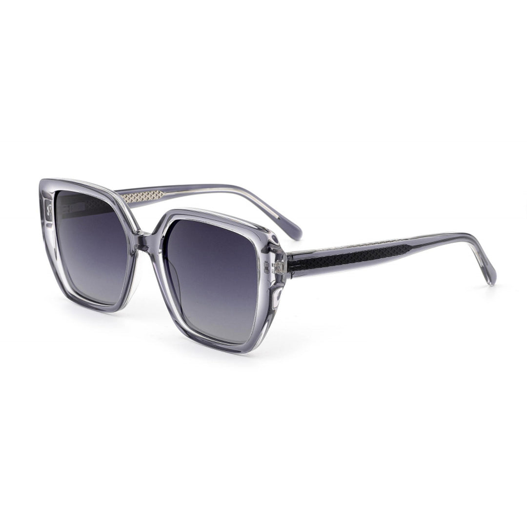 Ladies large square sunglasses with innovative frame and polarized lenses Bowlift