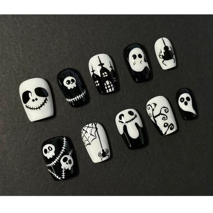 Artificial nails with Halloween motif Bowlift