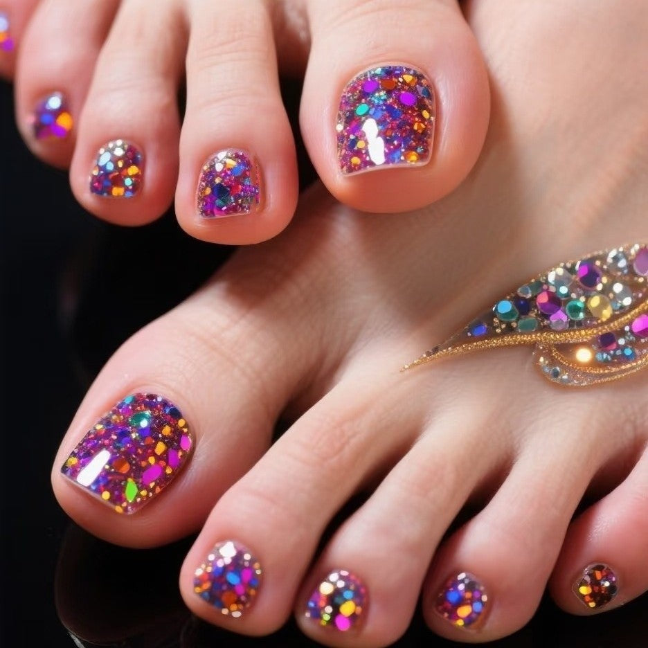 Elegant toenail art Bowlift