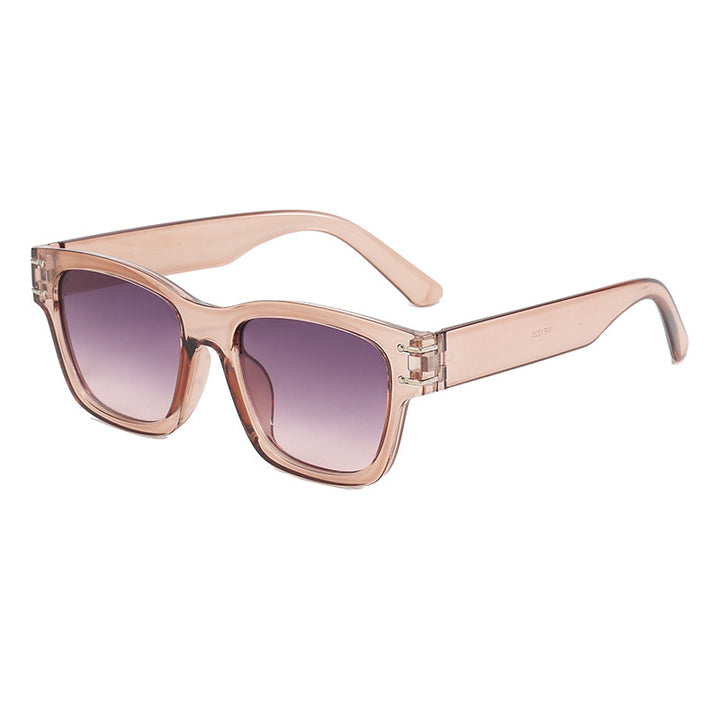 Women's fashionable oversized sunglasses with durable plastic frame Bowlift