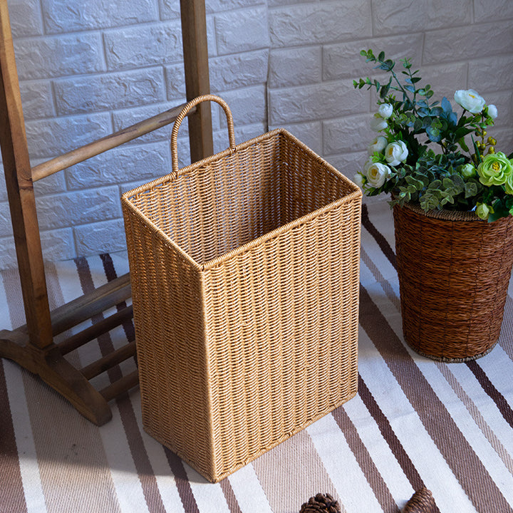 Unisex storage basket with practical carrying handle Bowlift